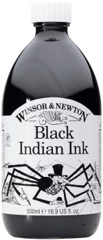 Tinta Winsor Newton 500ml fekete