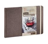 Akvarell füzet HHM barna A6 200g