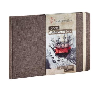Akvarell füzet HHM barna A6 200g