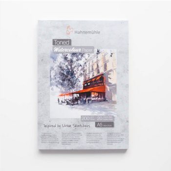 Szürke akvarell tömb HHM A5 200g