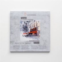 Szürke akvarell tömb HHM 20x20 cm 200g