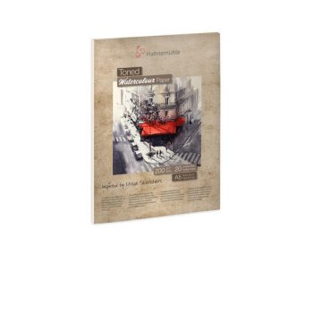 Barna akvarell tömb HHM A5 200g