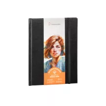   Akvarell könyv HHM Deckle Edge 100% pamut 10.3x15.3cm álló