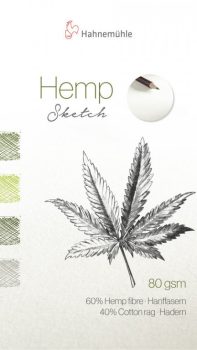 Vázlatfüzet HHM kender + pamut A4 80g