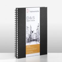 Spiral pad Hahnemühle D&S A4 portrait fekete