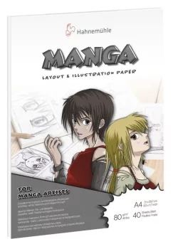 Vázlattömb Hahnemühle manga A4