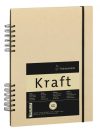 Vázlattömb Hahnemühle Kraft 120g A5 spirál kötés
