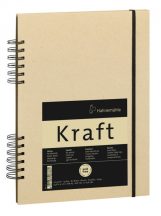 Vázlattömb Hahnemühle Kraft 120g A5 spirál kötés
