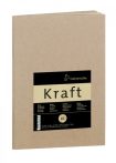 Vázlattömb Hahnemühle Kraft 120g A4 ragasztott kötés