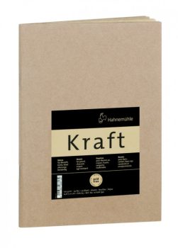 Vázlattömb Hahnemühle Kraft 120g A4 ragasztott kötés