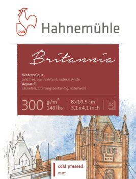 Akvarell tömb HHM Britania 8x10.5cm 300g CP