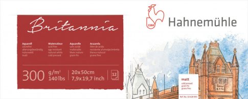 Akvarell tömb HHM Britania 20x50cm 300g