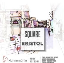 Vázlattömb Hahnemühle Square Bristol 250g