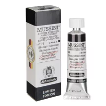   Mussini oil paint 15ml - 794 Shungite fekete, limited edition