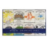 Kalligráfiai tinták készlet W&N 8x14ml William