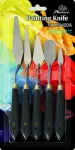 festés palette knive set of 5 pcs