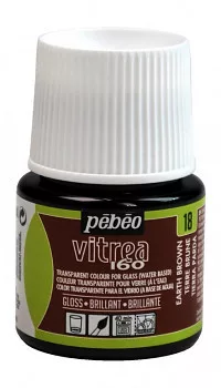 Üvegfesték Vitrea 45ml - 18 brown Üvegfesték Vitrea 45ml - 18 brown