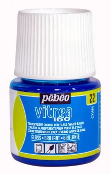 Üvegfesték Vitrea 45ml - 22 primary blue Üvegfesték Vitrea 45ml - 22 primary blue