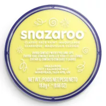 Snazaroo arcfesték 18ml - Halvány Yellow