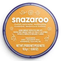 Snazaroo arcfesték 18ml - Ochre Yellow