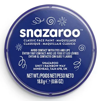 Snazaroo arcfesték 18ml - Sötét Blue Snazaroo arcfesték 18ml - Sötét Blue