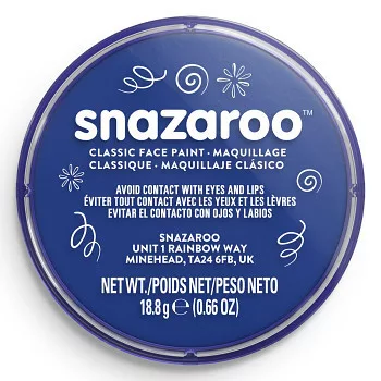 Snazaroo arcfesték 18ml - Royal Blue