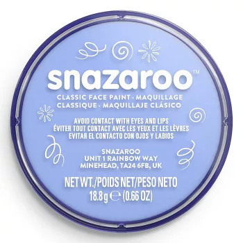 Snazaroo arcfesték 18ml - Halvány Blue