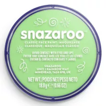 Snazaroo arcfesték 18ml - Halvány Green