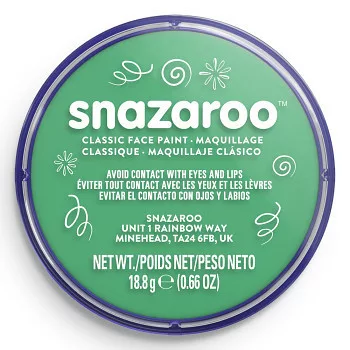 Snazaroo arcfesték 18ml - Élénk Green