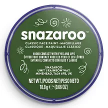 Snazaroo arcfesték 18ml - Sötét Green