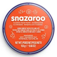 Snazaroo arcfesték 18ml - Sötét Orange