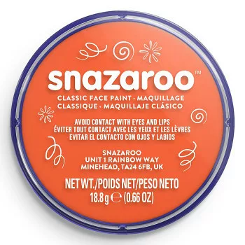 Snazaroo arcfesték 18ml - Orange