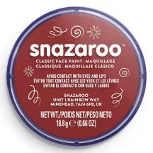 Snazaroo arcfesték 18ml - Burgundy