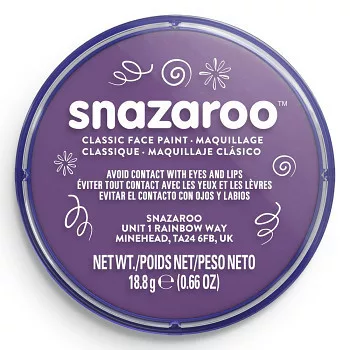 Snazaroo arcfesték 18ml - Purple