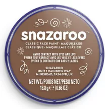 Snazaroo arcfesték 18ml - Beige Brown