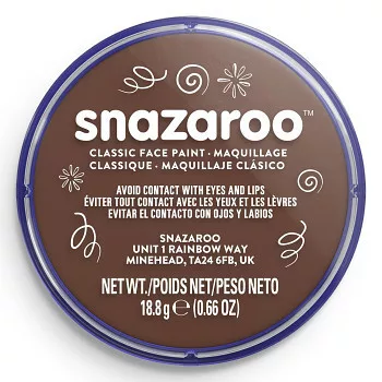 Snazaroo arcfesték 18ml - világos Brown Snazaroo arcfesték 18ml - világos Brown