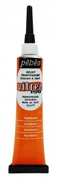 Üveg kontúr Vitrea 20ml - orange pepper Üveg kontúr Vitrea 20ml - orange pepper