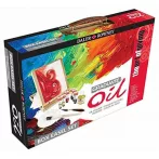 Graduate olajfesték készlet 6x38ml doboz állvánnyal