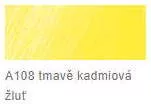 Akvarell színes ceruza AD  108 sötét kadmium sárga