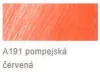 Akvarell színes ceruza AD  191 pompeji vörös