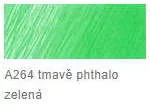 Akvarell színes ceruza AD 264 sötét Phthalo zöld Akvarell színes ceruza AD 264 sötét Phthalo zöld