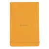 Rhodia notebook with hard boards 9x14cm - narancs