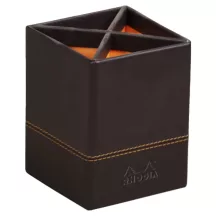 Rhodia irodaszer tartó 8x8x11cm – Black