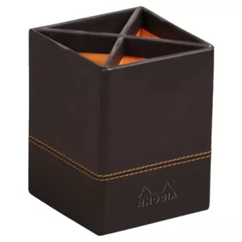 Rhodia irodaszer tartó 8x8x11cm – Black