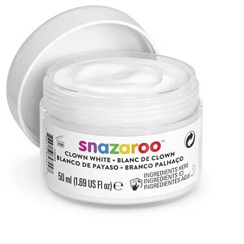 Snazaroo Bohóc Fehér 50 ml