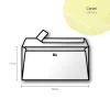 Paper envelope Pollen DL 110x220mm  Canary