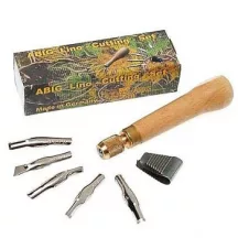 Véső linóhoz Abig 5 profil készlet karton dobozban