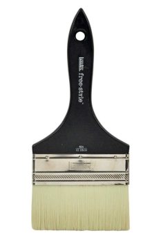 Széles ecset Liquitex Free Style 10cm rövid nyéllel