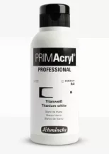 Akril paint PrimAcryl Fluid 500ml – 101 titanium white