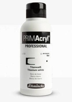 Akril paint PrimAcryl Fluid 500ml – 101 titanium white